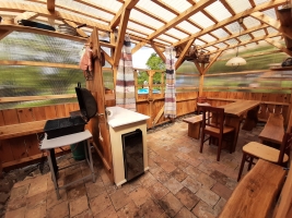 zastřešená pergola