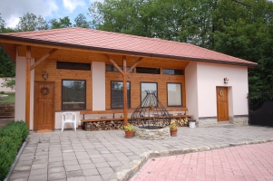 Chalupa se saunou v Hroubovicích na Vysočině