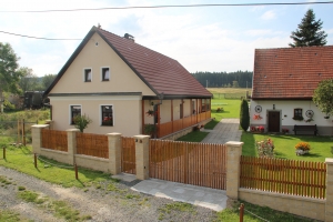 Moderní chalupa Nové Mitrovice v západních Čechách
