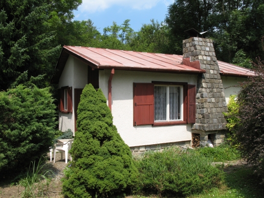 Chata Brněnská přehrada nedaleko Brněnské přehrady - na Jižní Moravě