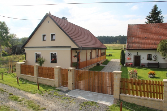 Moderní chalupa Nové Mitrovice v západních Čechách