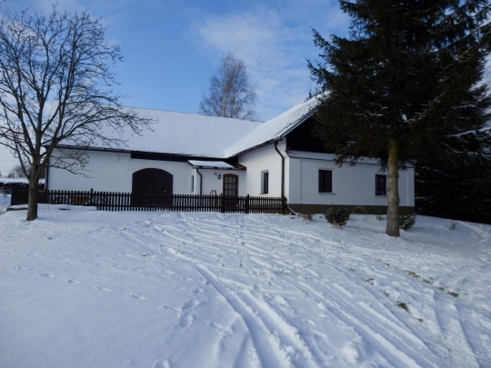 Chalupa Dědová s velkou terasou - na Vysočině