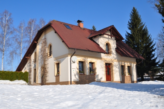 Chalupa Rampuše s vnitřním bazénem a saunou - v Orlických horách