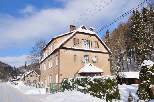 Chalupa v Dolních Štěpanicích pro běžkaře