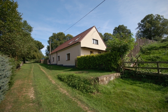 Chalupa Olešná - v blízkosti přehrady Orlík